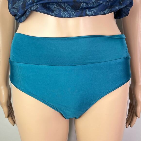 New ViX Paula Hermanny Ocean Beth Fold Over Bikini Bottom - Picture 4 of 11